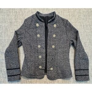 SHEIN Medium Women's Blazer Business Professional With‎ Classic Buttons/pattern